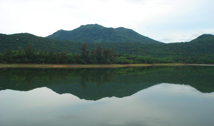 兴隆热带花园水库景观